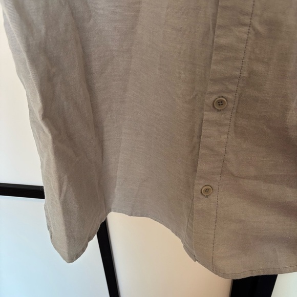 Lululemon Summer Fridays Button down textured short sleeve shirt. Men’s XXL - Picture 14 of 16